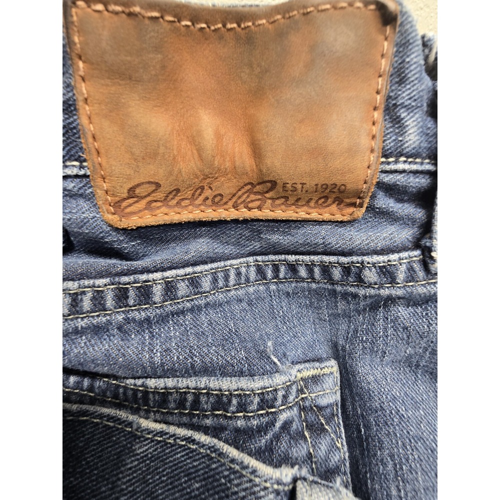 Eddie Bauer Jeans Men Insulated 42x34 R929 Relaxed Fit‎ Specially Dyed (sku#18) - Picture 12 of 13